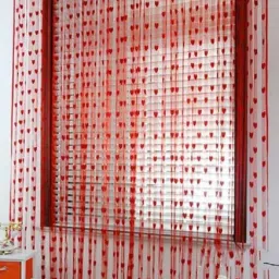 210 cm (7 ft) Net Door Curtain (Pack Of 2)-image-15