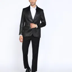 Men 2 Piece Set Solid Suit-image-82