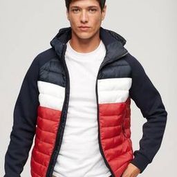 Hooded Storm Hybrid Padded Regular Fit Jacket-picture-18