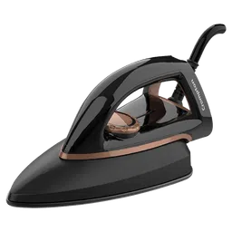 Crompton InstaGlide 1000 Watts Dry Iron (6 Fabric Settings, Black)-image-3