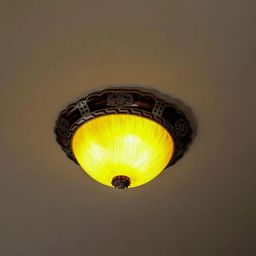 kapoor lampshades Barclay Metal & Glass Ceiling Light-picture-8