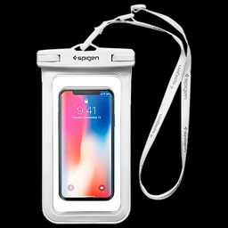 spigen TPU Full Cover Case For Universal Mobiles (IPX8 Certified Waterproof, White)-picture-20