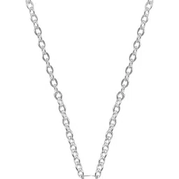 Sterling Silver Zircon Infinity Heart Pendant with Link Chain for women & girls Rhodium Cubic Zirconia Sterling Silver Locket-image-11
