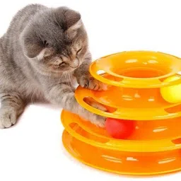 Cat Titans Tower, Interactive Cat Ball Toy, Exerciser Game for Cats Plastic Training Aid, Tough Toy For Cat-picture-26