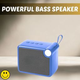 SACRO M406 (PORTABLE WIRELESS SPEAKER) Crystal Clear Sound With Long Life BatteryE327 5 W Bluetooth Laptop/Desktop Speaker-image-58