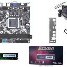 ZEBRONICS H81M2+ Starlite 256GB NVME SSD & 8GB RAM with Intel Core i3 Processor combo set LGA 1150Socket ATX Intel H81 Express Chipset DDR3 Motherboard for Desktop-3
