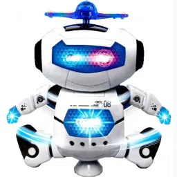 Dancing Robot with Flashing Lights and Music-image-1