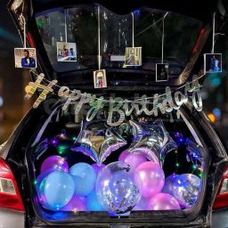 Car Dikki Birthday Decoration Items kits for Boy, Wife, Girlfriend, Husband-image-37