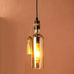 GEN-JAHLAAR BOTTLE HANGING Pendant Light/Hanging Light/Ceiling Light for Restaurant, Bedroom, Living Room and Home Decor Pendants Ceiling Lamp-image-64