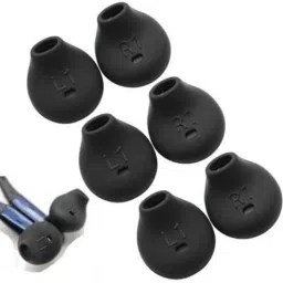 BUMTECH 6 pcs (3 Pair) level u ear buds,soft silicone eartips,level u ear buds cover In The Ear Headphone Cushion-image-51