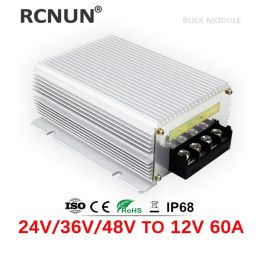 RCNUN 24V/36V/48V to 12V 50A 60A DC-DC Converter High Power Step Down Converter 48V-13.8V Voltage Regulator For Golf Carts, Trucks, Boats and RVsRCNUN 24V/36V/48V to 12V 50A 60A DC-DC Converter High Power Step Down Converter 48V-13.8V Voltage Regulator For Golf Carts, Trucks, Boats and RVs-17