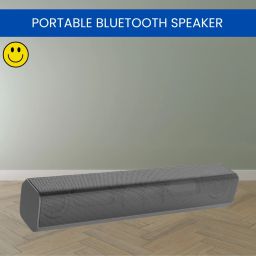 GUGGU Music Bar (PORTABLE HOME THETER SOUNDBAR)With Stereo Sound & 1200mAh BatteryJ207 20 W Bluetooth Soundbar-4