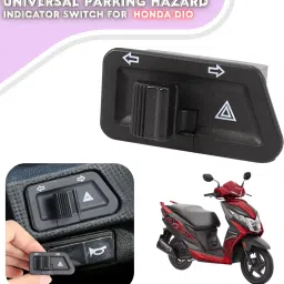 Universal Parking Hazard Indicator Switch For Honda Dio Bike Electric Regulator-image-82