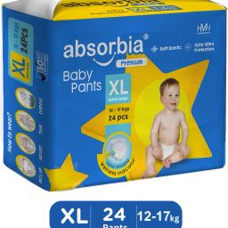 Premium Baby diaper Pants | Extra Large | 12-17 Kg - XL-picture-12