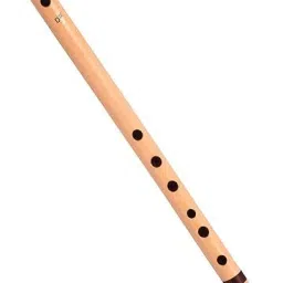 C # Sharp Medium Professional Left Hand Flute (Bansuri) 18.5 inch Bamboo Flute Bamboo Flute-picture-4
