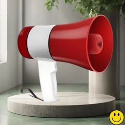 Handheld Megaphone with Siren, Microphone & Rechargeable for Outdoor EventsA411 Megaphone Portable Megaphone Siren Loudspeaker Function &Long Battery BackupU411 Outdoor PA System-18