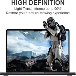 GadgetGard Edge To Edge Screen Guard for Macbook Pro 2022 13 inch image 3