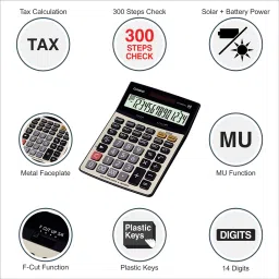 casio DJ-240DPLUS Desktop Basic Calculator image 2