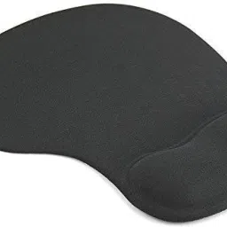 spincart Foam Ergonomically Designed Non-Slip Mouse Pad With Gel Wrist Rest Support For Computer & Laptop Mousepad (Black) Mousepad-15