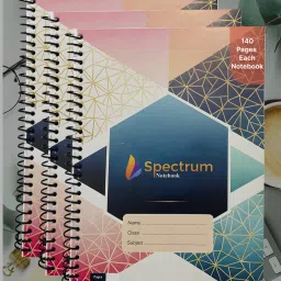 Spiral Notebook A4 Notebook Ruled 140 Pages-image-88
