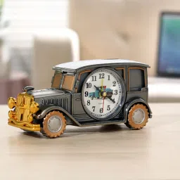 Analog Silver4 Clock-13