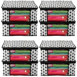ROYAL FASHION Non Woven Stylish saree cover/garment cover/wardrobe organizers pack of 13 Polyester Laundry Bag-picture-32