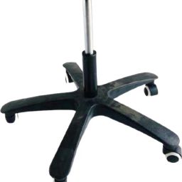 PP Chair Executive Chairs Revolving Chair Nylon Fiber Base + Casters (White Black) Wheels + Gas Hydraulic Lift Cylinder (120 mm) Heavy Duty Mostly Fited to Every Chair 1 Fixed Furniture Caster-17