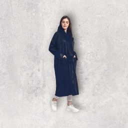 Solid Women Raincoat-image-9