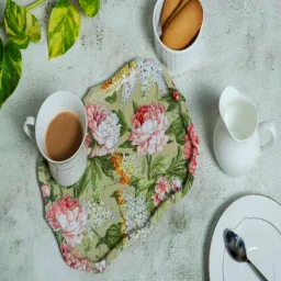 august collectives Green Iron Gladiolus harmony Serving Tray-picture-15