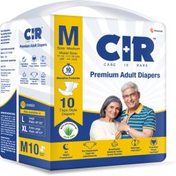 Premium Adult Diapers, Medium, Pack of 1 (10 units) Adult Diapers - M-image-72
