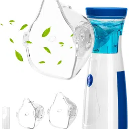 Portable Nebulizer Inhaler, Baby Nebulizer for KidsFace Shaping Mask-11