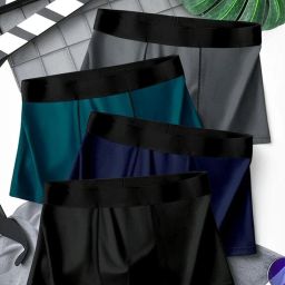 Pack of 4 Colorblock Men Trunk-picture-21