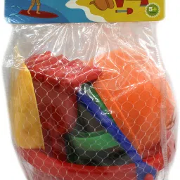 Very Beautiful 6Pc Beach Set Toy For Kids Red-49