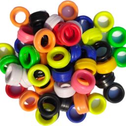 Pigeon foot New hard rubber ring 20 pcs Bird Shoulder Guard-picture-19