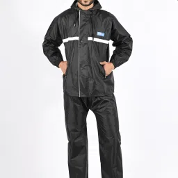 Solid Men Raincoat-image-22