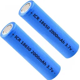 ICR18650 2pcs Li-ion 3.7V 2.0Ah 18650 Rechargeable Battery Electronic Components Electronic Hobby Kit-30