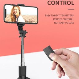 SSCollection Extendable Selfie Stick Tripod Flexible Phone Tripod Stand Bluetooth Remote Control Bluetooth Selfie Stick image 4