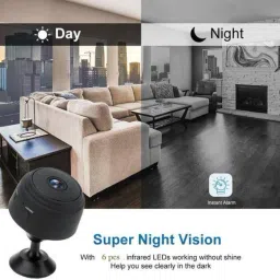 Onfit Mini Wireless 1080P HD Live View Camera Wifi Built-in Battery Night Vision Security Camera image 2