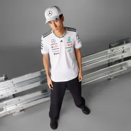 MERCEDES - AMG PETRONAS FORMULA ONE TEAM DRIVER JERSEY AUTHENTIC WHITE MEN-image-48