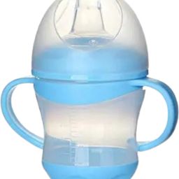 Spout Silicon Metarial Water Sipper Bottle (Blue)-image-49