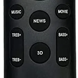 hybite Remote Compatible for Bo-at Soundbar (Match The Image with Your Old Remote) Boat Home Theatre Remote Controller-21