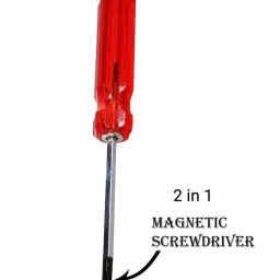 acp enterprises Combo 2 in 1 magnetic screwdriver Voltage check Tester (12 cm tester) Digital Voltage Tester image 2
