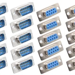 (10 Pair) DB9 Connector Male and Female Pair 9 Pin Electrical Alternative Energy Electronic Hobby Kit-23