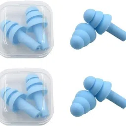 Earplugs Noise Reduction for Swimming Airplanes Musicians Concerts Silicone Ear Plug-image-21