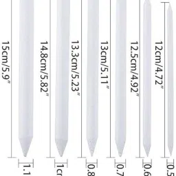 krytone Paper Blending Stump Set with Sand Paper and Kneadable Art Eraser Pencil image 5