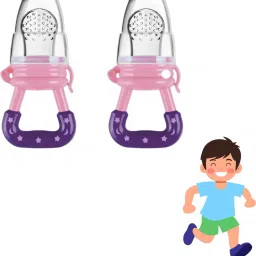 SST Sales Baby Food And Fruit Nibbler & Pacifier Teether BPA Free Nibbler TH456 Feeder-0