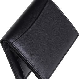 Men Formal, Trendy, Travel Black Genuine Leather RFIDWallet-image-41