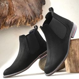 Suede Chelsea Boots for Men Boots For Men-image-29