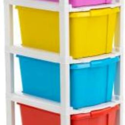 elightway mart Plastic Open Book Shelf image 2