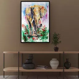 art street Multicolour Engineered Wood Art Print-picture-34